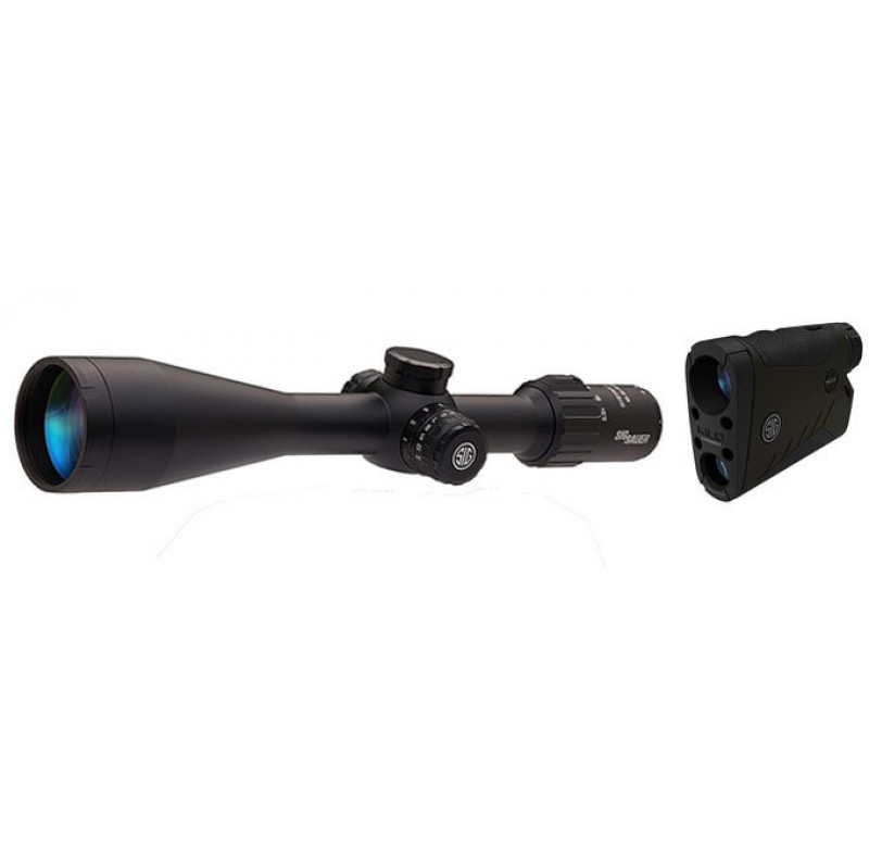 SIG Sauer BDX Combo Kit Kilo2400BDX LRF and Sierra3BDX Rifle Scope 6.5-20x52mm SOK24BDX01